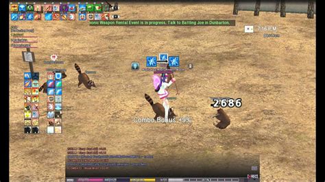 Mabinogi Hail Storm Damage test .